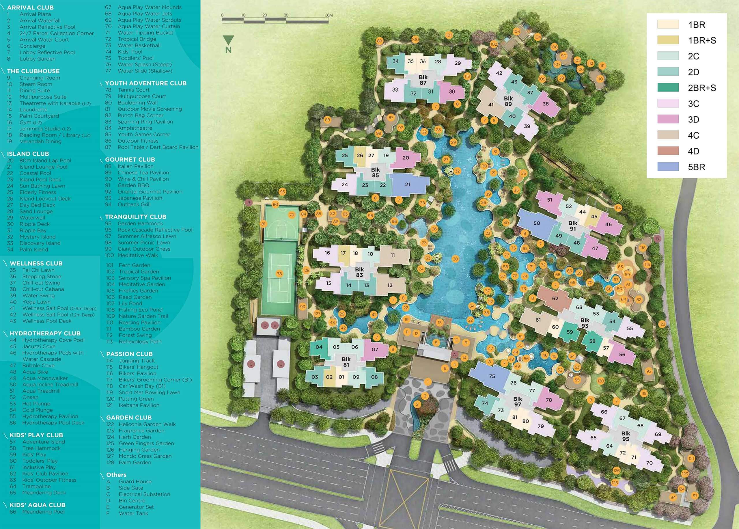Florence Residences Sitemap