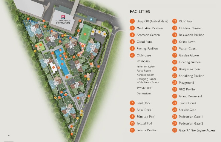 Fourth Avenue Residence Sitemap - Check out its price with us