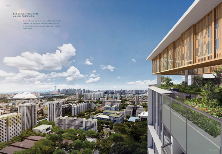 High-Rise Views at New Sims Drive Residence