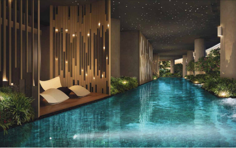 New Condo Launch at District 14 with Big Pool Area