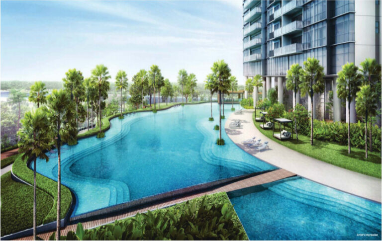 Twin Vew Condominium with Lap Pool Area