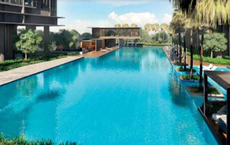 Quality facilities management with swimming pool