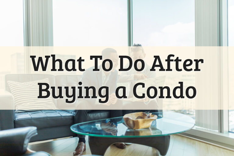 What to do after you buy a condo feature image